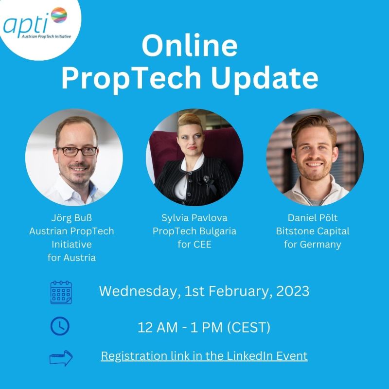 APTI Online PropTech Update is on 1 Feb. 2023
